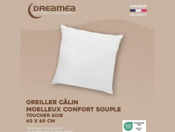 Conjunto De 2 Almofadas 60 X 60 Cm Da Dreamea, 400 G - Biesya
