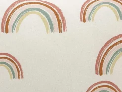 Conjunto De 2 Almofadas Arco-Iris Em Algodao 45 X 45 Cm Multicolor - Archy