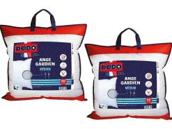 Conjunto De 2 Almofadas Dodo Protecao Total Antiacaros 60X60 Cm - Ange Gardien