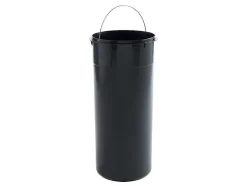 Conjunto De 2 Caixotes Do Lixo Com Pedal Em Inox De 30 L E 3 L Cor Preto E Cobre - Pira