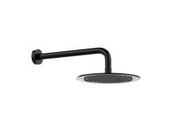 Conjunto De Duche Encastravel Com Torneira Misturadora Termostatica Preto Mate - Timavo