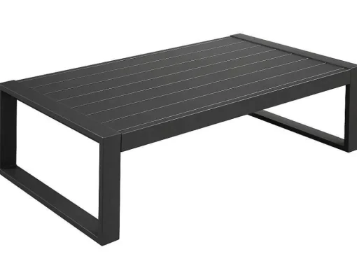 Conjunto De Jardim Em Aluminio: Um Sofá De 3 Lugares, 2 Cadeiroes E Uma Mesa De Centro - Molokai