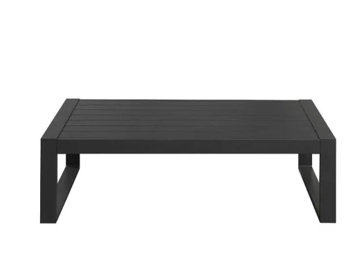 Conjunto De Jardim Em Aluminio: Um Sofá De 3 Lugares, 2 Cadeiroes E Uma Mesa De Centro - Molokai