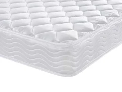Conjunto Estrutura De Ripas + Colchão De Molas Wolkenlos De Morgengold - 140X190 Cm