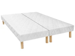 Conjunto Sommier + Colchão Molas Ensacadas E Sobrecolchão Integrado Canterbury Da Dreamea - 180 X 200 Cm