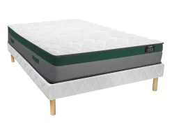 Conjunto Sommier + Colchão De Molas Ensacadas Prestige Da Dreamea 120 X 190 Cm