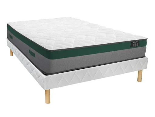 Conjunto Sommier + Colchão De Molas Ensacadas Prestige Da Dreamea 120 X 190 Cm