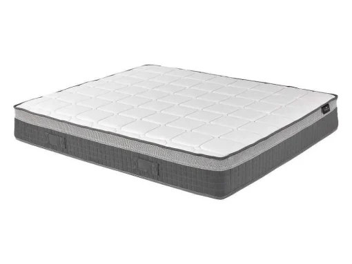Conjunto Sommier + Colchão De Molas Ensacadas 7 Zonas E Espuma Viscoelastica Esp. 29 Cm 160X200 Cm - Montaigne Ii De Palacio
