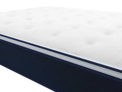 Conjunto Sommier + Colchão De Molas Ensacadas E Sobrecolchão Integrado 140X190 Cm - Altier Da Dreamea