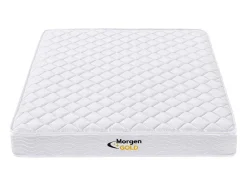 Conjunto Sommier + Colchão De Molas 140X190 Cm - Wolkenlos Da Morgengold