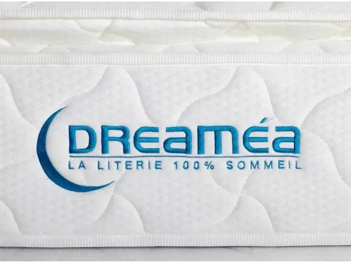 Conjunto Sommier + Colchão Molas Ensacadas Sobrecolchão Integrado American Dream Da Dreamea - 140 X 190 Cm