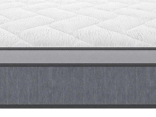 Conjunto Sommier + Colchão De Molas Ensacadas Esp. 22 Cm Serenite Da Ysmee - 160X200 Cm