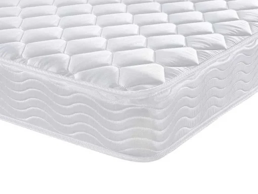 Conjunto Sommier + Colchão De Molas 140X190 Cm - Wolkenlos Da Morgengold