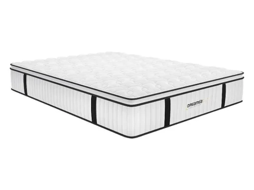 Conjunto Sommier E Colchão Antifogo Molas Ensacadas E Sobrecolchão Integrado 160X200 Cm - Delice Da Dreamea Hotel