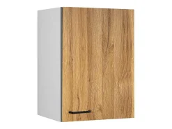 Cozinha Completa Com Bancada De Trabalho 180 Cm Natural E Preto - Trattoria