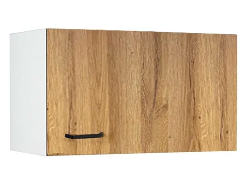 Cozinha Completa Com Bancada De Trabalho 180 Cm Natural E Preto - Trattoria