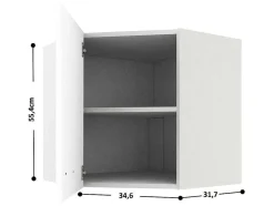 Cozinha Completa De Canto 9 Elementos De Arrumação Branco - Trattoria