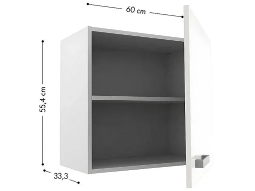 Cozinha Completa De Canto, 13 Elementos De Arrumação, Branco - Trattoria