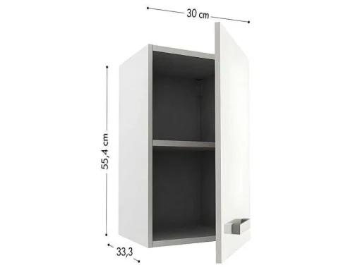 Cozinha Completa De Canto, 13 Elementos De Arrumação, Branco - Trattoria