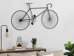 Decoração De Parede Em Metal De C. 109 X A. 56 Cm Cor Preto - Ventoux