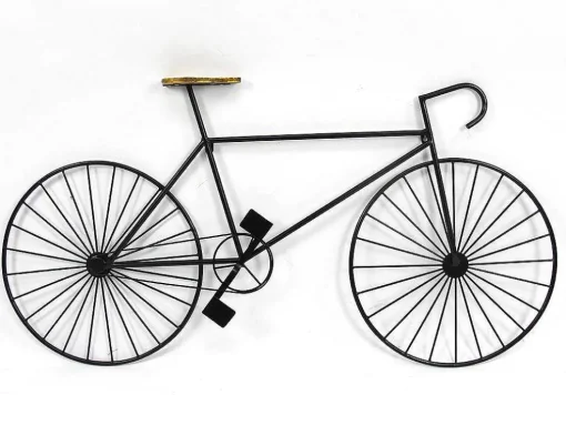 Decoração De Parede Em Metal De C. 109 X A. 56 Cm Cor Preto - Ventoux