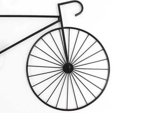 Decoração De Parede Em Metal De C. 109 X A. 56 Cm Cor Preto - Ventoux