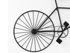 Decoração De Parede Em Metal De C. 109 X A. 56 Cm Cor Preto - Ventoux