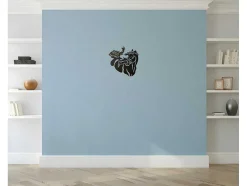 Decoração Metalica Cavalo 2, Preto, 50X1,5X50 Cm, Epikasa