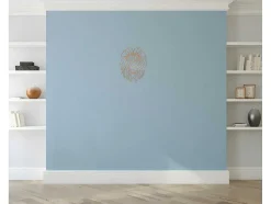 Decoração Metalica Leao 5, Cobre, 40X1,5X50 Cm, Epikasa
