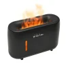 Diffuseur D'Aromes A Ultrasons Avec Effet De Flamme En Noir