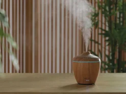 Diffuseur D'Aromes Ultrasonique 12W Avec Led En Jaune