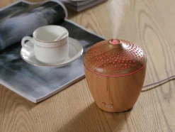 Diffuseur D'Aromes Ultrasonique 12W Avec Led En Jaune