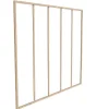 Divisória De Atelier Aluminio Termolacado 180X130 Cm, Natural Claro - Bayview