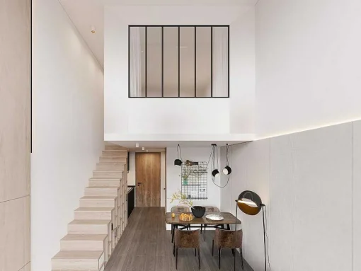 Divisória De Atelier Aluminio Vidro Fosco 180X130 Cm Preto - Bayview