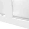 Divisória De Vidro Para Atelier Em Aluminio Termolacado 210X105 Cm Branco - Bayview