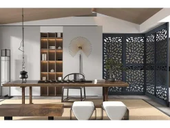 Divisória Em Aco Galvanizado L88 X A245 Cm Antracite Altura Ajustavel - Jaora