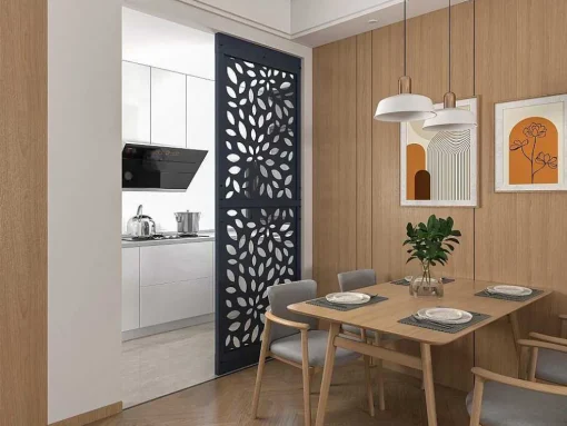 Divisória Em Aco Galvanizado L88 X A245 Cm Antracite Altura Ajustavel - Jaora