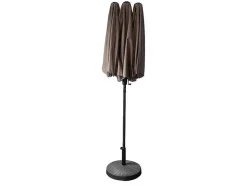 Duplo Guarda-Chuva 2X4M Linai Taupe