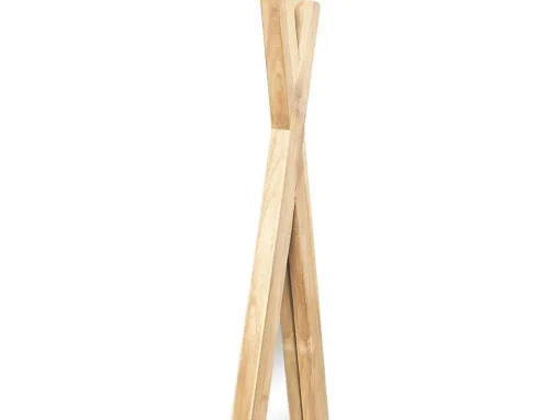 Espelho De Criança Estilo Tenda Em Madeira De Mindi De L. 55 X A. 120 Cm Cor Natural - Batam