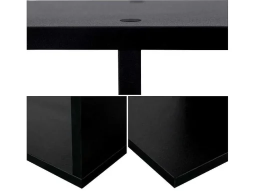 Estante 6 Prateleiras Preto Virginia