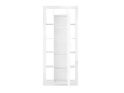 Estante Com 1 Porta E 11 Nichos Lacada A Branco - Balka