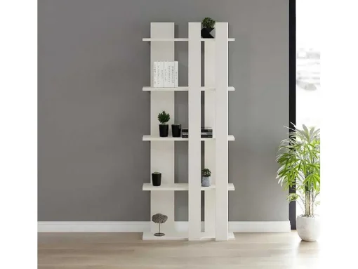 Estante Cristiana, Branco, 75X20X180 Cm, Epikasa