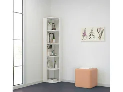 Estante Seth, Branco, 34X34X161 Cm, Epikasa