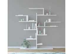 Estante Tree, Branco, 180X25X161 Cm, Epikasa