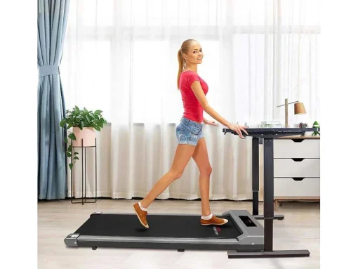 Esteira Elétrica Com Exibicao De Lcd Para Exercicios De Escritório Em Casa