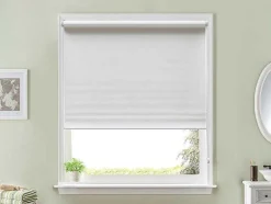Estore Opaco Em Poliester - 180 X 180 Cm - Branco - Marrila