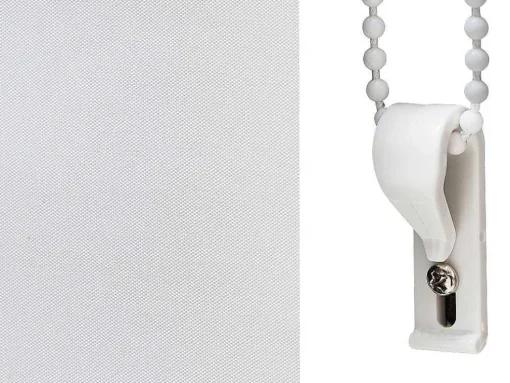 Estore Opaco Em Poliester - 180 X 180 Cm - Branco - Marrila