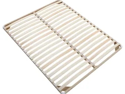 Estrado De Ripas Para Montar 160 X 200 Cm - 2 X 19 Ripas - Sem Pés- Bege