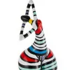 Estátua De Mulher Redonda Mistress - Resina - 17X17X51 Cm - Listrada Multicolor