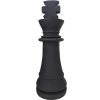 Estátua Decorativa De Exterior Peca De Xadrez Rei Em Cimento De L. 24,5 X A. 68 Cm - Gambit